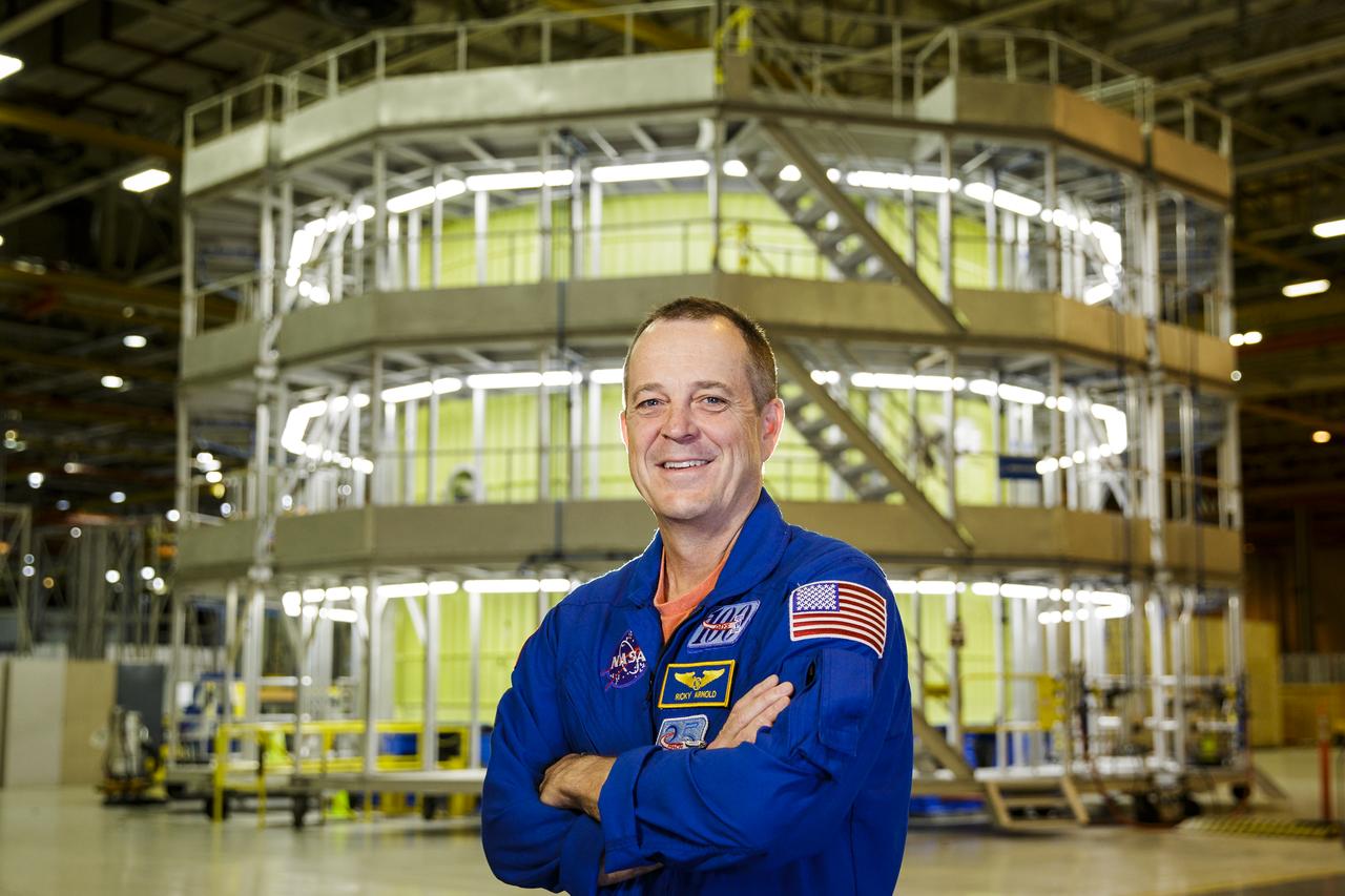 NASA astronaut Ricky Arnold, Portrait, Friday, June 28, 2019 at Michoud Assembly Facility, New Orleans, LA. Photo Credit: (NASA/Aubrey Gemignani)