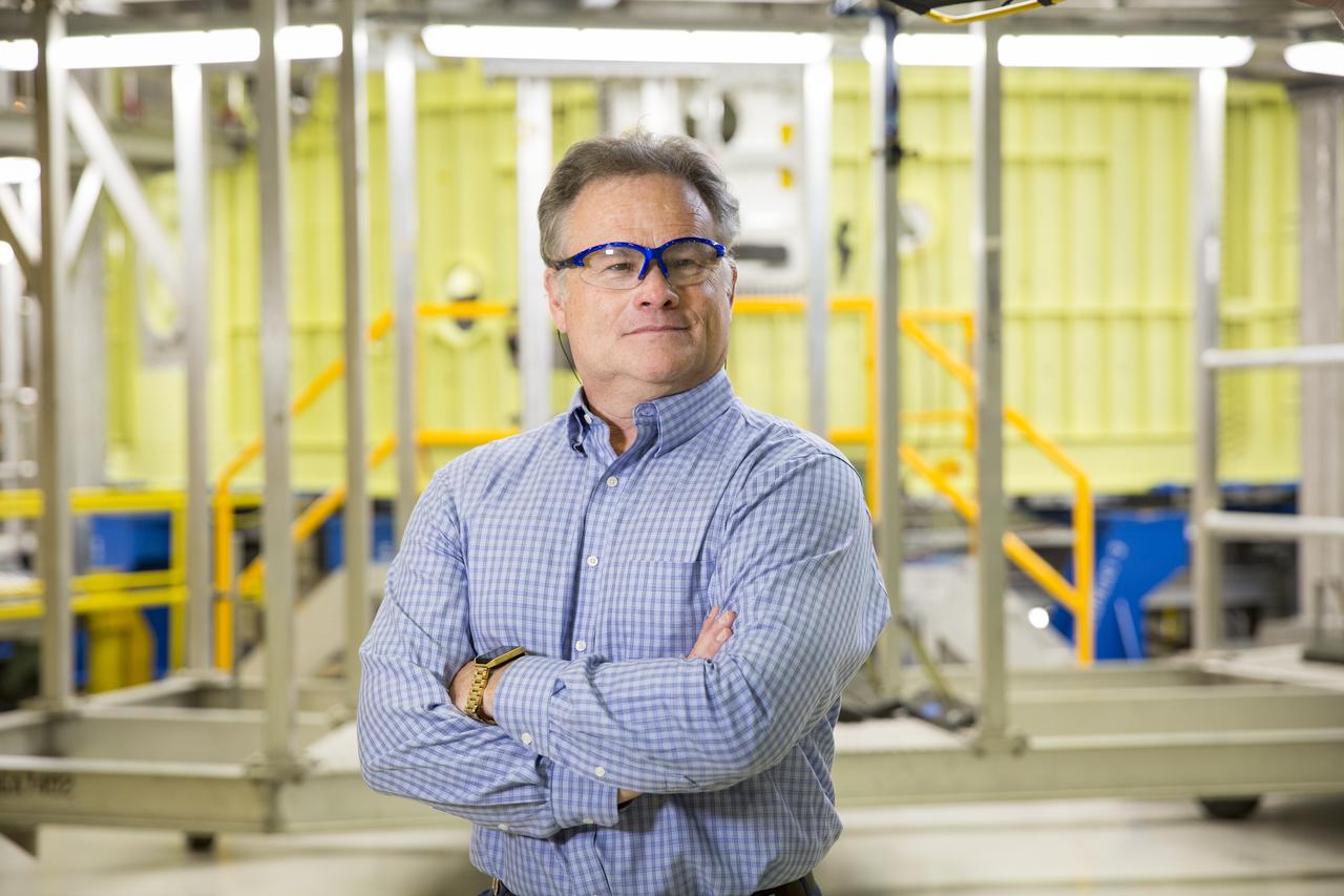 NASA core stage propulsion components manager, Kenneth Dunn, Portrait, Friday, June 28, 2019 at Michoud Assembly Facility, New Orleans, LA. Photo Credit: (NASA/Aubrey Gemignani)