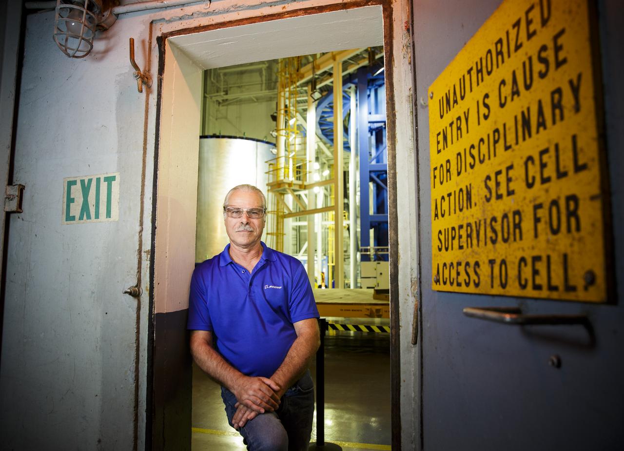 "I’m old enough that I watched Mercury and Apollo missions. That’s when a kid’s dream went from becoming a doctor when you grew up to becoming an astronaut. Everyone wanted to be an astronaut. Which, I realized, was way out of scope for me. I thought I’d never have anything to do with the aerospace program, but it was a cool thought. I ended up working on the Shuttle Program, and I was just wide-eyed the entire time. And I never had any desire to leave aerospace. It was always something new, always something different. I wanted to be involved, y’know? This is exploration. There’s no more land to explore. Instead of going across oceans, we’re going across space. And I can be a part of that. "My very first project was literally on a bar napkin. And I was given three dimensions: the top, the bottom and the length between. My manager gave me this and said, 'Here, make me something like this. Order whatever you need to do it.' And I thought, 'Well, this is going to be a great job!'" Dr. Terry Teal, Facilities and Asset Management, Boeing, Friday, June 28, 2019 at Michoud Assembly Facility, New Orleans, LA. Photo Credit: (NASA/Aubrey Gemignani)