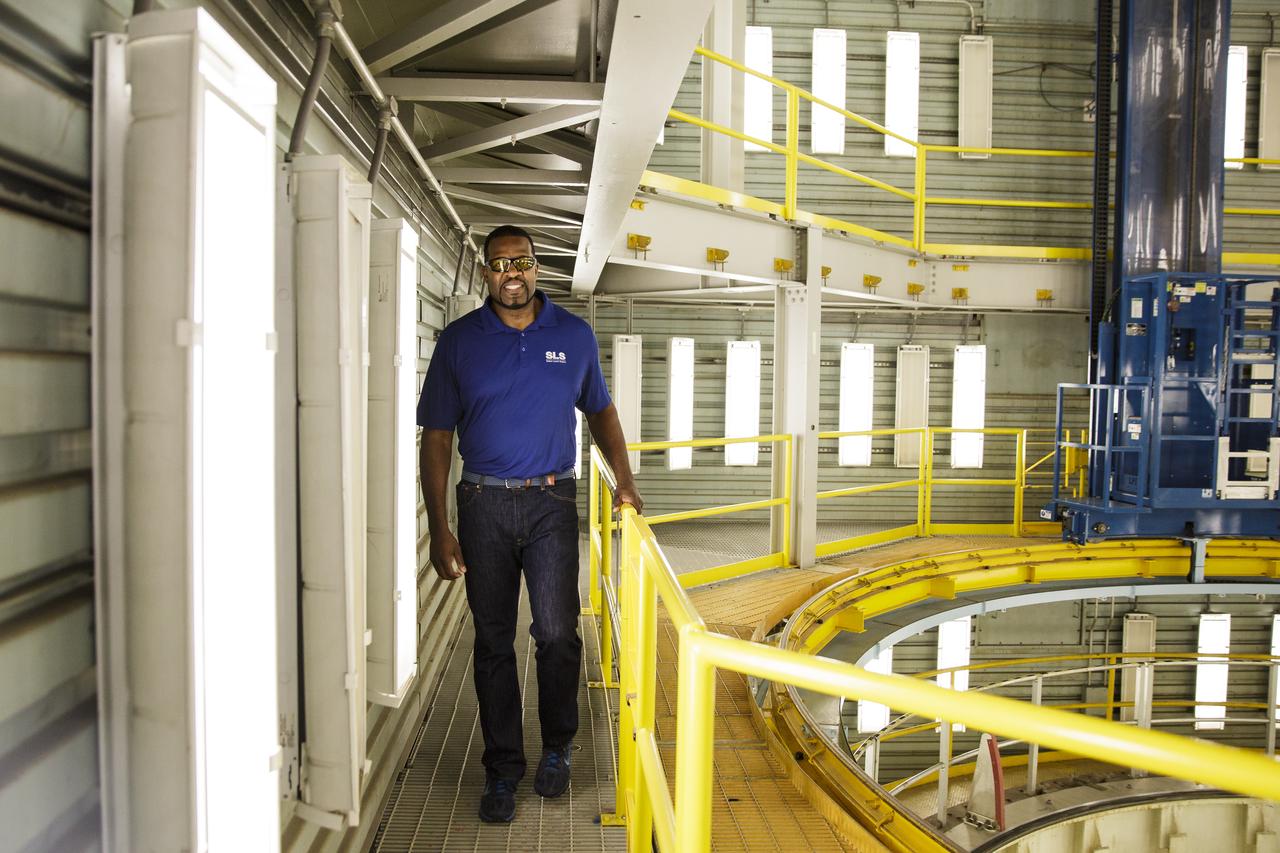 James Randolph, Mechanical Engineering, Boeing, Portrait, Friday, June 28, 2019 at Michoud Assembly Facility, New Orleans, LA. Photo Credit: (NASA/Aubrey Gemignani)