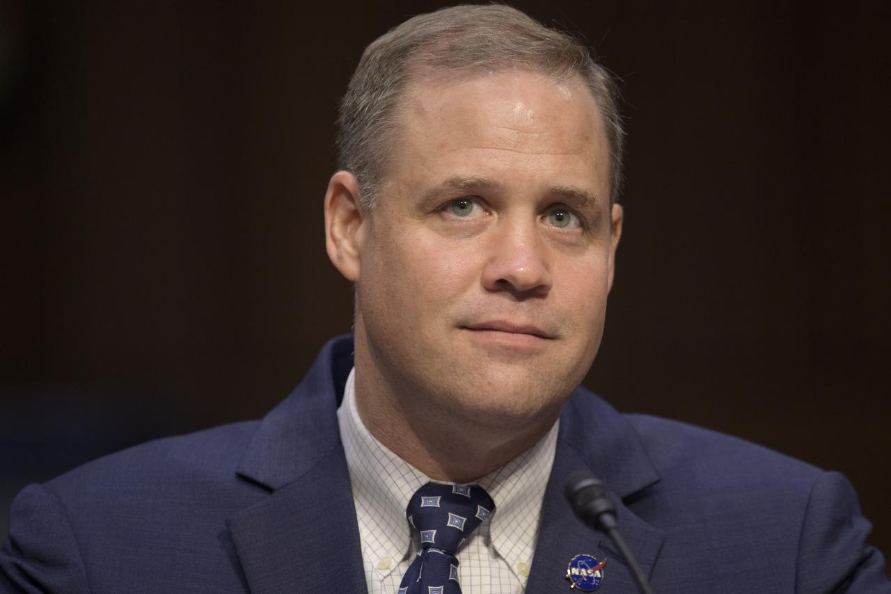 NASA Administrator Jim Bridenstine testifies before the Senate Committee on Commerce, Science, and Transportation during a hearing titled, “Moon to Mars: NASA’s Plans for Deep Space Exploration,” Wednesday, July 17, 2019, at the Hart Senate Office Building in Washington. Photo Credit: (NASA/Bill Ingalls)