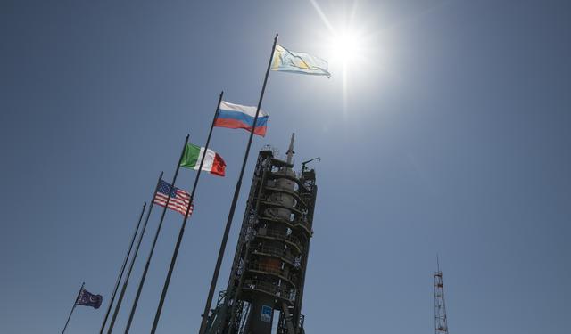 NASA image: Expedition 60 Soyuz Rollout