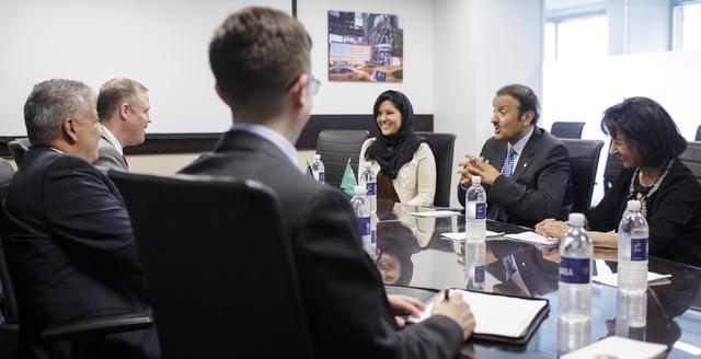 NASA image: NASA Administrator Meets Saudi Ambassador and Chairman of Saudi Space Commission