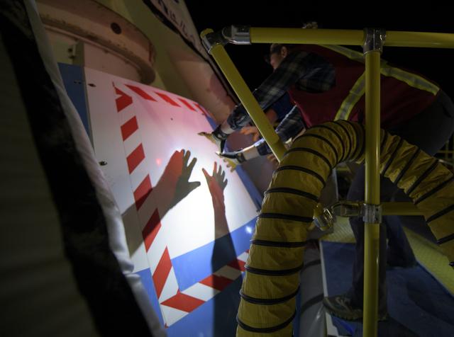 NASA image: Boeing CST-100 Starliner Landing Rehearsals