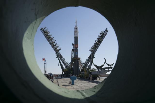 NASA image: Expedition 61 Soyuz Rollout