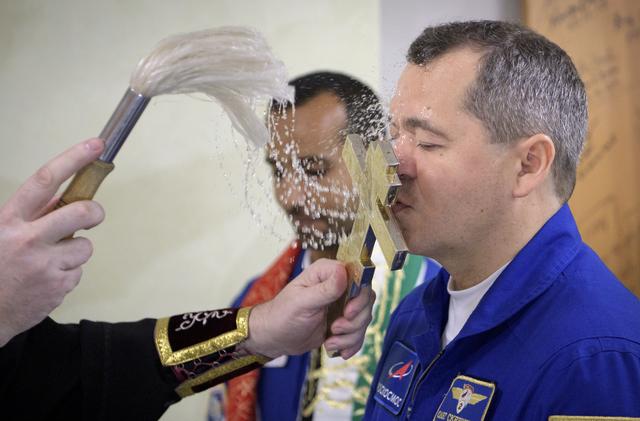 NASA image: Expedition 61 Crew Blessing