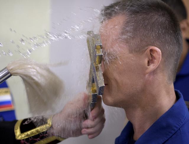 NASA image: Expedition 61 Crew Blessing