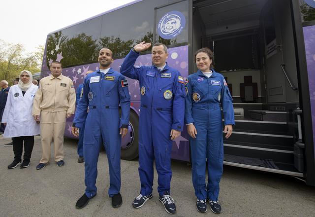 Expedition 61 Cosmonaut Hotel Departure