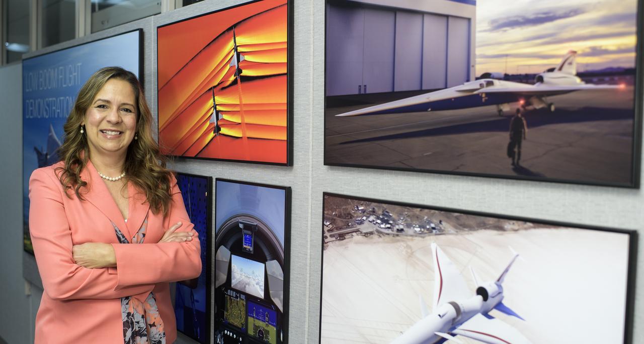 Portrait of Irma Rodriguez, program specialist in NASA's Aeronautics Research Mission Directorate, on Thursday, Sept. 26, 2019 at NASA Headquarters in Washington, DC. Photo Credit: (NASA/Joel Kowsky)