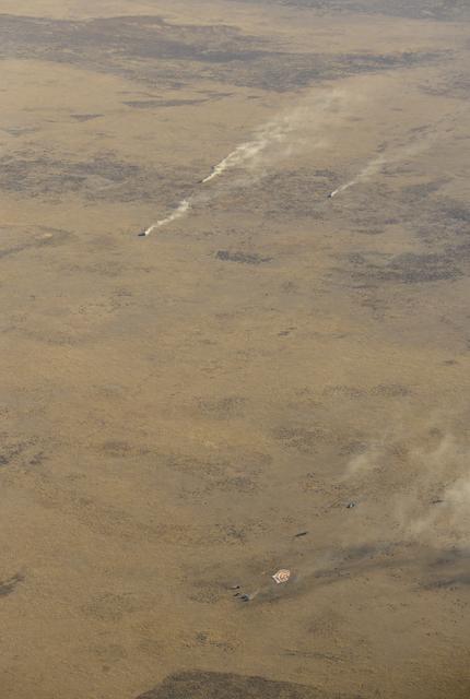 NASA image: Expedition 60 Soyuz MS-12 Landing