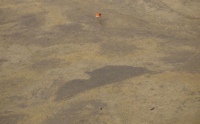 NASA image: Expedition 60 Soyuz MS-11 Landing