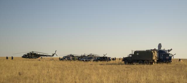 NASA image: Expedition 60 Soyuz MS-12 Landing