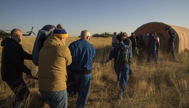 NASA image: Expedition 60 Soyuz MS-12 Landing