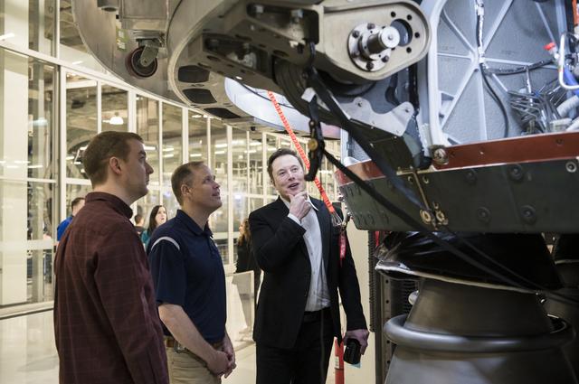 NASA image: NASA Administrator Visits SpaceX HQ