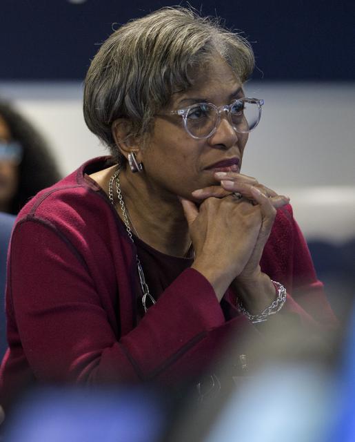 NASA image: NASA Leadership and Members of Congress watch First All-Woman Sp