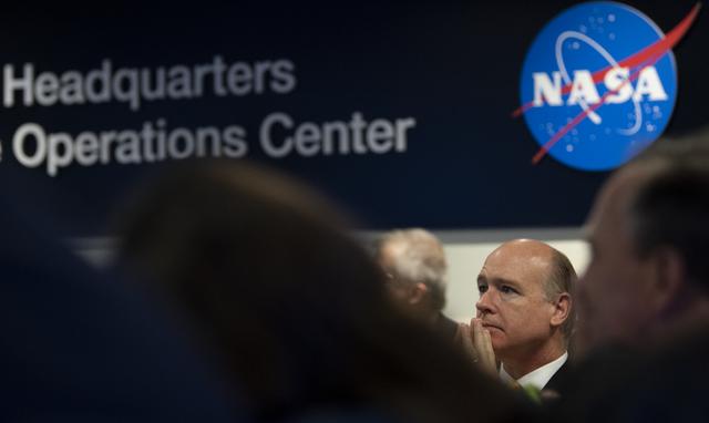 NASA image: NASA Leadership and Members of Congress watch First All-Woman Sp