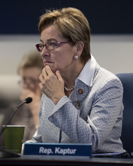 NASA image: NASA Leadership and Members of Congress watch First All-Woman Sp