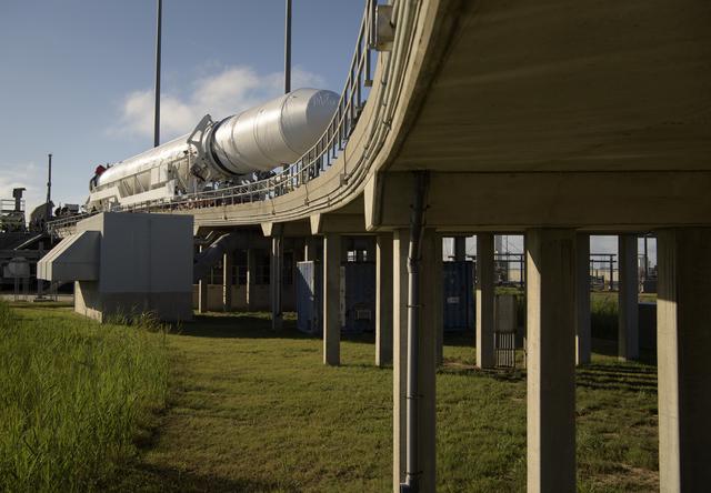 NASA image: Northrop Grumman Antares CRS-12 Rollout