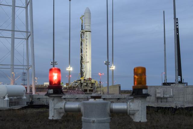 NASA image: Northrop Grumman Antares CRS-12 Prelaunch