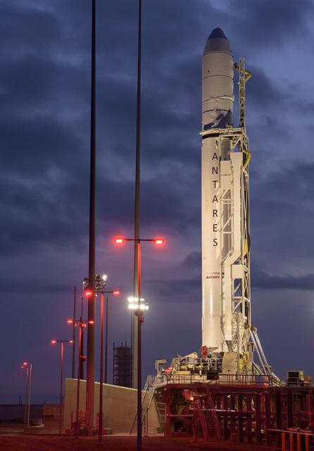 NASA image: Northrop Grumman Antares CRS-12 Prelaunch