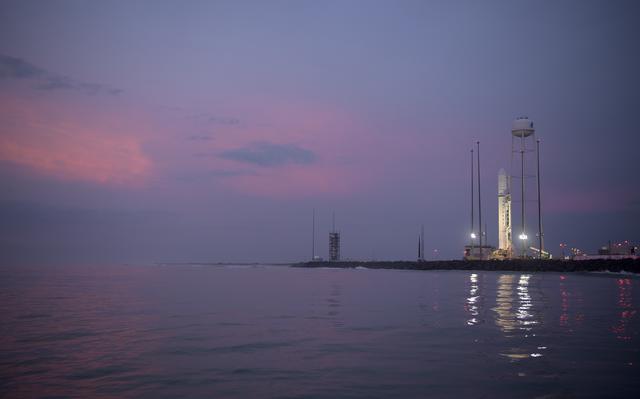 NASA image: Northrop Grumman Antares CRS-12 Prelaunch