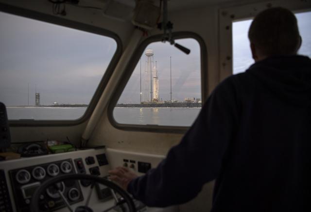 NASA image: Northrop Grumman Antares CRS-12 Prelaunch