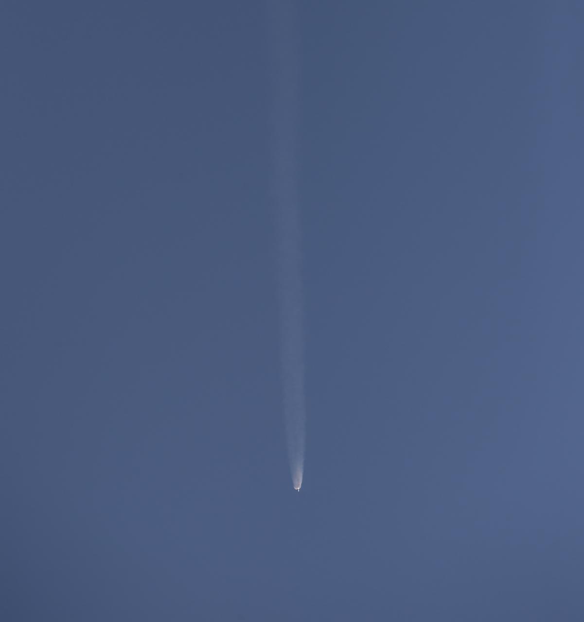 The Northrop Grumman Antares rocket, with Cygnus resupply spacecraft onboard, launches from Pad-0A of NASA's Wallops Flight Facility, Saturday, November 2, 2019, in Virginia.  Northrop Grumman’s 12th contracted cargo resupply mission with NASA to the International Space Station will deliver about 8,200 pounds of science and research, crew supplies and vehicle hardware to the orbital laboratory and its crew. Photo Credit: (NASA/Bill Ingalls)