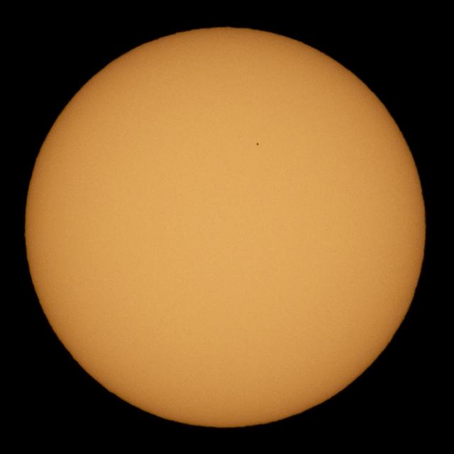 NASA image: Mercury Solar Transit