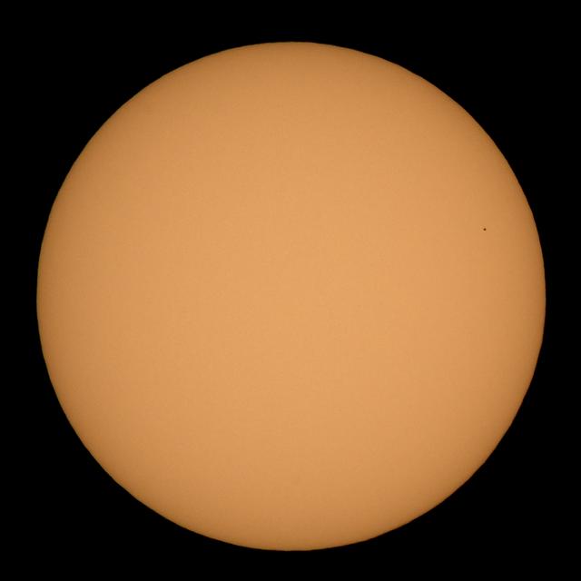 NASA image: Mercury Solar Transit