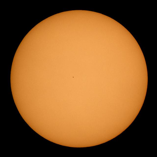 NASA image: Mercury Solar Transit