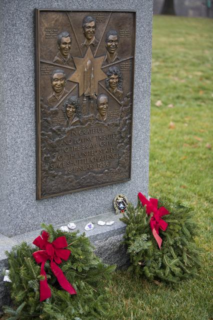 NASA image: Doug Wheelock Participates in Wreaths Across America Day