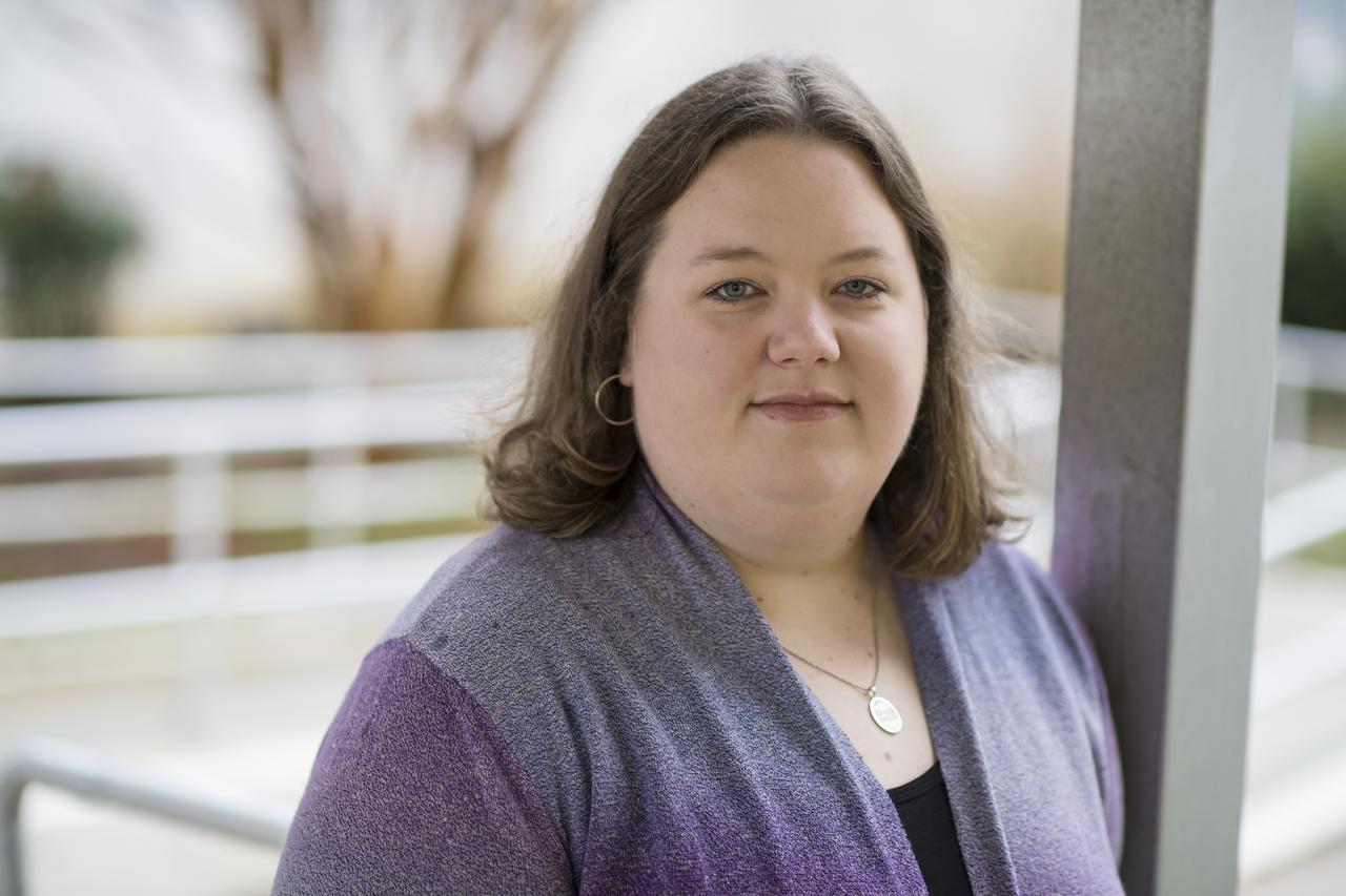 NASA Wallops Flight Facility Public Affairs Specialist, Rebecca Hudson, Thursday, Feb. 6, 2020 at Wallops Flight Facility in Virginia. “What I really think stands out the most is when you go to a launch and you see people who have never seen one before. Some people get so emotional, they cry. It’s so energizing to see people get that excited. For me, every single time we launch a rocket —whether it be a sounding rocket or something as big as an Antares rocket or anything in between — all the hard work and long hours, all that leading up to it… you kind of forget it as soon as you see that emotion that people are experiencing. I always think about that as I drive home at night: “Do you know how many people we made happy today?” And so I think that is important — no matter what we do here, whether it’s my job or the test director’s or the administrator’s or all points in between — everybody’s got something to contribute. You ask little kids what their big dream is, and it’s not uncommon to hear “astronaut.” It’s not uncommon to hear they want to fly in a spaceship. That’s not uncommon. But we’re doing that. We’re making dreams for people.” Photo Credit: (NASA/Aubrey Gemignani)
