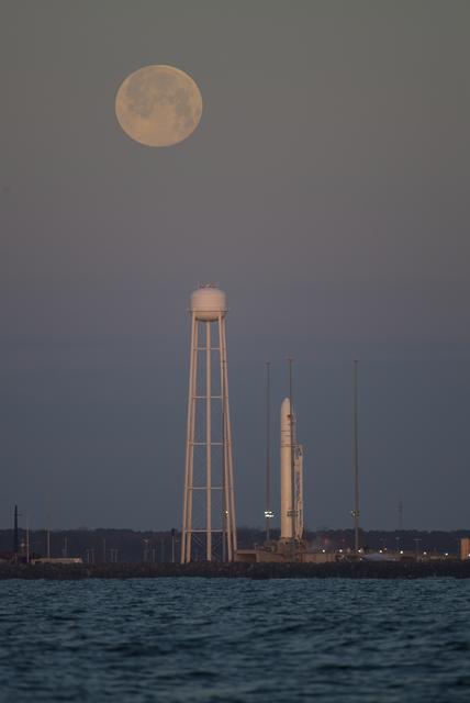 NASA image: Northrop Grumman Antares CRS-13 Prelaunch