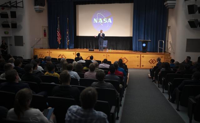 NASA image: NASA Administrator at Stennis Space Center