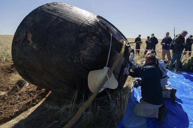 NASA image: Expedition 62 Soyuz Landing