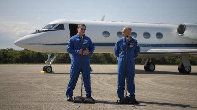 NASA image: SpaceX Demo-2 Crew Arrival