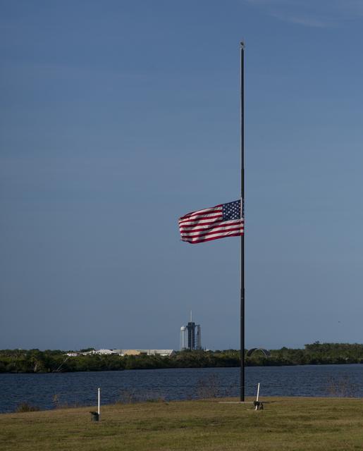 NASA image: SpaceX Demo-2 Preflight