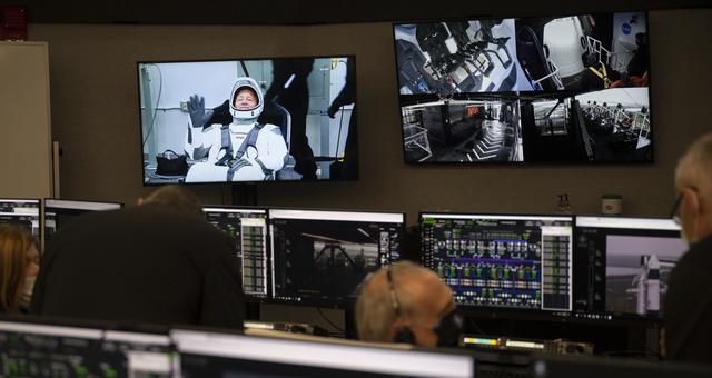 NASA image: SpaceX Demo-2 Launch Attempt