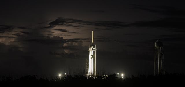 NASA image: SpaceX Demo-2 Preflight