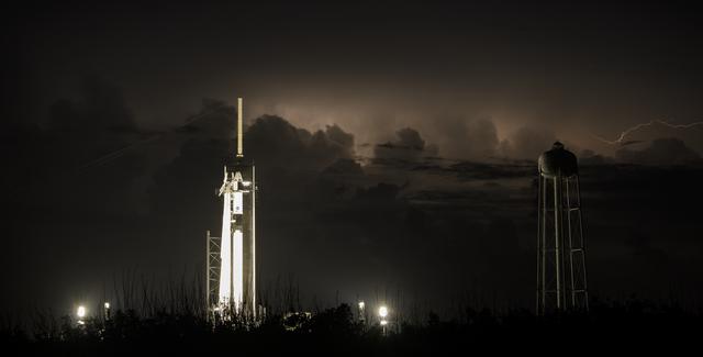 NASA image: SpaceX Demo-2 Preflight