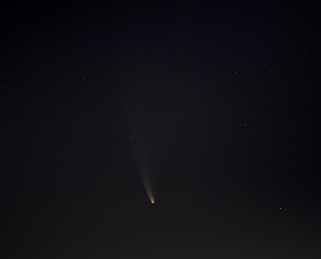 NASA image: Comet NEOWISE Over Washington