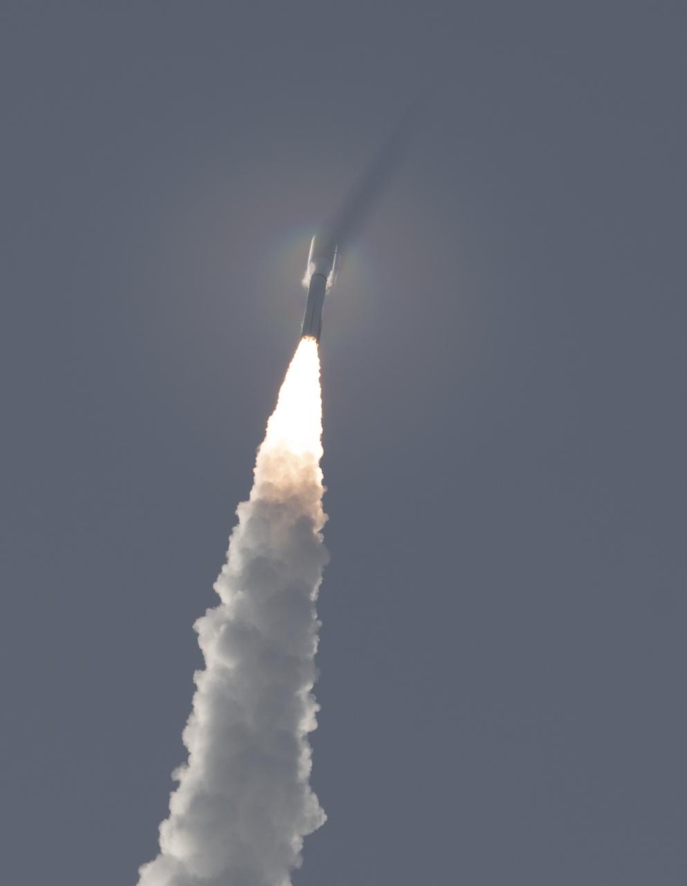 A United Launch Alliance Atlas V rocket with NASA’s Mars 2020 Perseverance rover onboard launches from Space Launch Complex 41 at Cape Canaveral Air Force Station, Thursday, July 30, 2020, from NASA’s Kennedy Space Center in Florida. The Perseverance rover is part of NASA’s Mars Exploration Program, a long-term effort of robotic exploration of the Red Planet. Photo Credit: (NASA/Joel Kowsky)