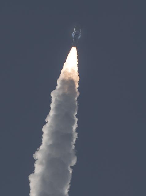 A United Launch Alliance Atlas V rocket with NASA’s Mars 2020 Perseverance rover onboard launches from Space Launch Complex 41 at Cape Canaveral Air Force Station, Thursday, July 30, 2020, from NASA’s Kennedy Space Center in Florida. The Perseverance rover is part of NASA’s Mars Exploration Program, a long-term effort of robotic exploration of the Red Planet. Photo Credit: (NASA/Joel Kowsky)