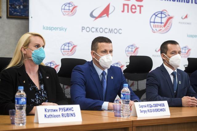 NASA image: Expedition 64 Crew Press Conference