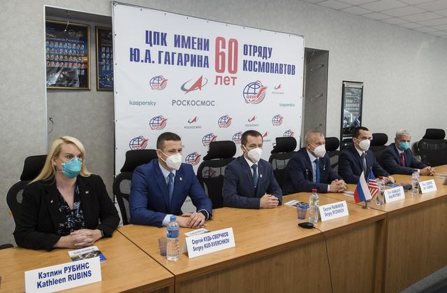 NASA image: Expedition 64 Crew Press Conference