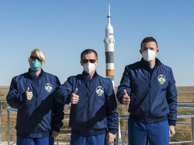 NASA image: Expedition 64 Preflight