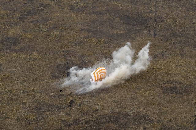 NASA image: Expedition 63 Soyuz Landing