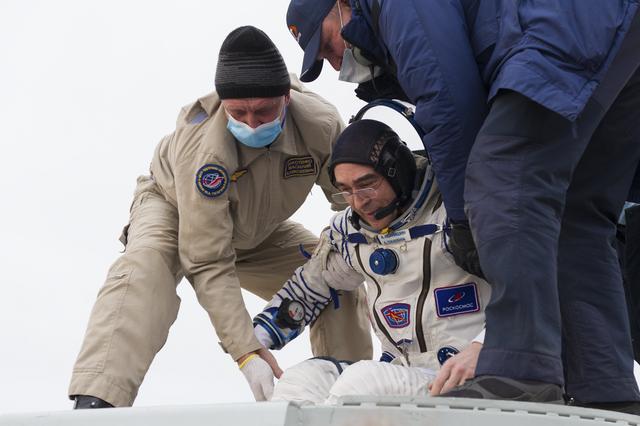 NASA image: Expedition 63 Soyuz Landing