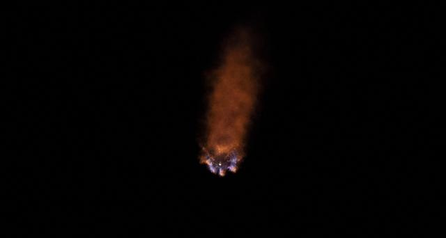 A SpaceX Falcon 9 rocket carrying the company's Crew Dragon spacecraft is launched on NASA’s SpaceX Crew-1 mission to the International Space Station with NASA astronauts Mike Hopkins, Victor Glover, Shannon Walker, and Japan Aerospace Exploration Agency astronaut Soichi Noguchi onboard, Sunday, Nov. 15, 2020, at NASA’s Kennedy Space Center in Florida. NASA’s SpaceX Crew-1 mission is the first crew rotation mission of the SpaceX Crew Dragon spacecraft and Falcon 9 rocket to the International Space Station as part of the agency’s Commercial Crew Program. Hopkins, Glover, Walker, and Noguchi launched at 7:27 p.m. EST from Launch Complex 39A at the Kennedy Space Center to begin a six month mission onboard the orbital outpost. Photo Credit: (NASA/Joel Kowsky)