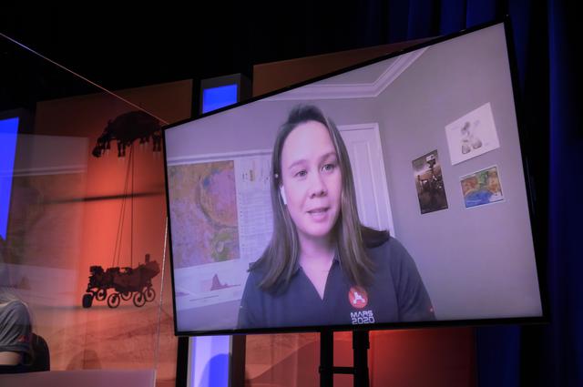 NASA image: NASA Perseverance Rover Initial Surface Checkout Briefing